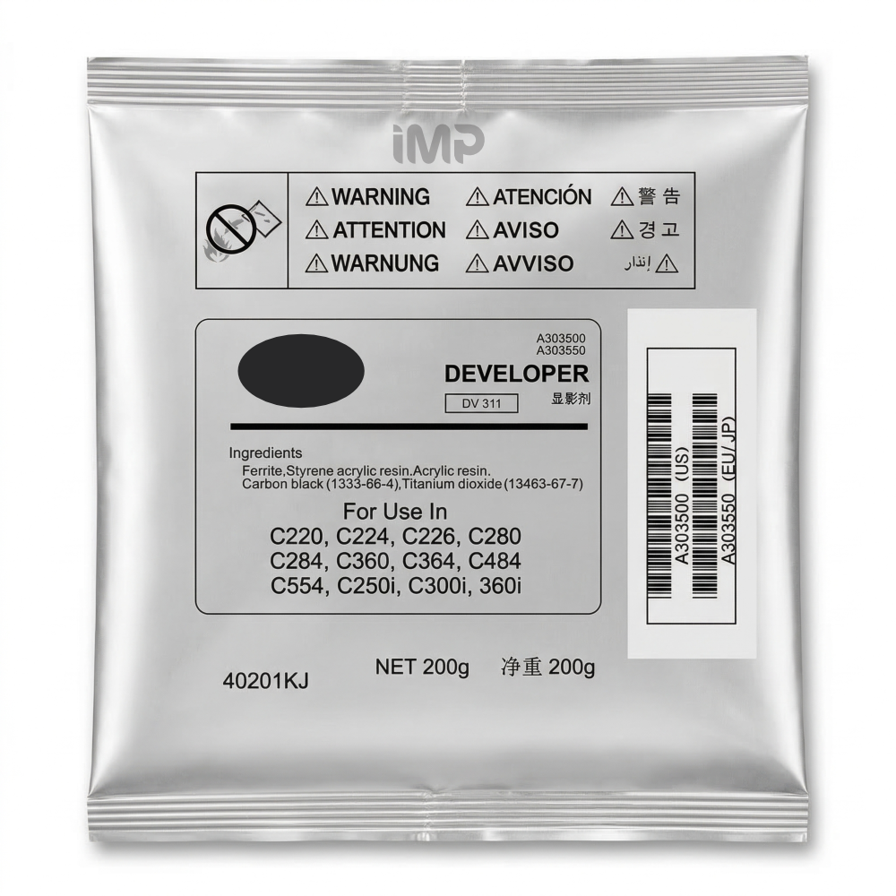 Konica Minolta Bizhub C220 Developer Black